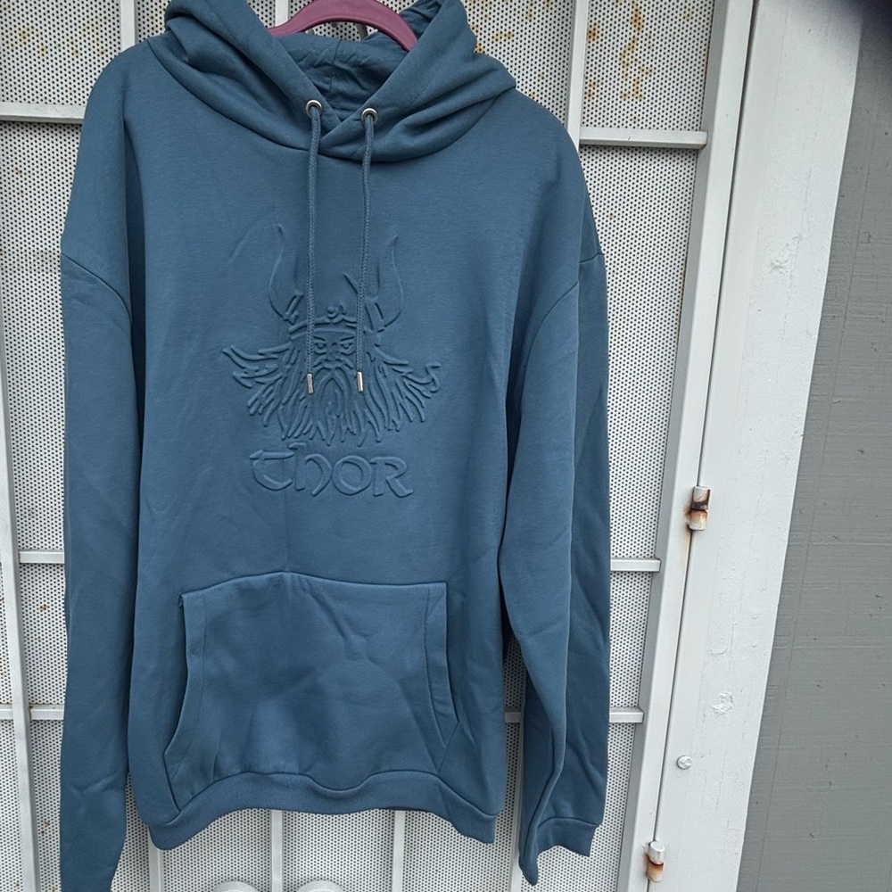 Thor Teal Hoodie for Men